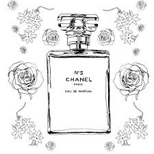 Find & download free graphic resources for perfume spray. Chanel No 5 Sketch Coloring Page Chanel Illustration Chanel Art Chanel Wallpapers