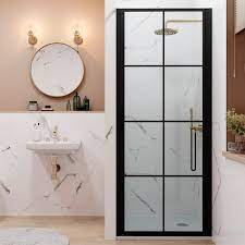 Frame Lite Single Shower Door Clear