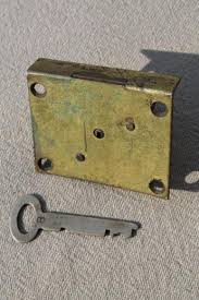 antique br lock skeleton key
