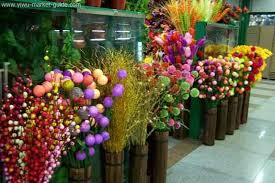artificial flowers market yiwu china