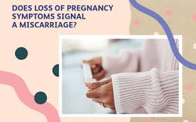 miscarriage symptoms 1st trimester