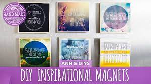 diy inspirational magnets