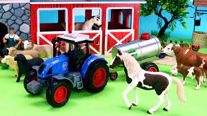 cows and horses farm toys you