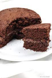Easy Chocolate Sponge Cake gambar png
