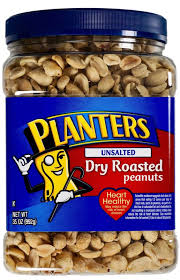 planters unsalted dry roasted peanuts