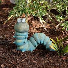 Garden Caterpillar Statue