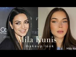 recreating mila kunis iconic makeup