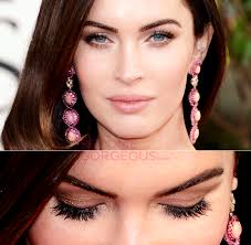 small eyes makeup megan fox