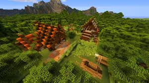 It can face any of the four cardinal directions, and can be. á… Build Lumberjack Cabin With Sawmill And Log Stack In Minecraft Minecraft Building Ideas Com