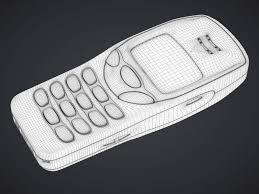 The nokia 3210 is a gsm cellular phone, announced by nokia on 18 march 1999. Nokia 3210 3d Modell 12 Fbx Obj Max Free3d