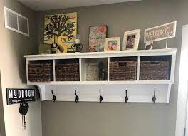 Amazing Coat Rack Wall Shelf With