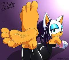 Rouge the Bat Feet' *REDUX* By Screampunk by cornchip21 -- Fur Affinity  [dot] net