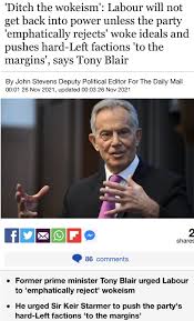 pol/ - Tony Blair rails against the WOKE agends - Politically Incorrect -  4chan