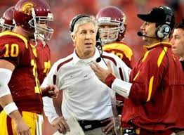 Usc head coach pete carroll also left usc shortly before sanctions were announced. Washington Coach Steve Sarkisian Says Game Against Usc And Former Mentor Pete Carroll Will Just Be Football The Seattle Times