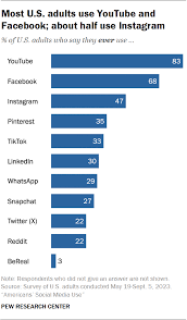 Chart Facebook S Leading Role In The U S Social Media Landscape  gambar png