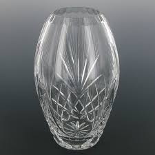 8 Inch And 24 Lead Crystal Glass Vase
