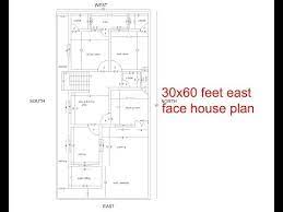 East Facing House Plans For 30x60 Site
