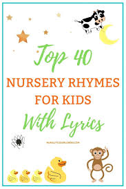 nursery rhymes for kids with s
