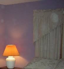 Painting a bedroom blue isn't great as it will suppress melatonin and make it harder to get to sleep. A Shade Of The Color Violet On My Bedroom Walls Light Lavender Paint