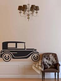 Vintage Car Wall Decals