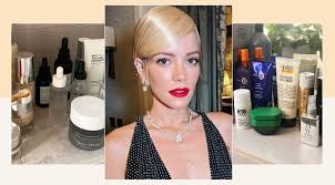 lily allen shares her skin and haircare