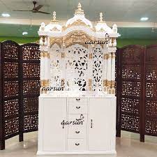 devasthanam pooja mandir with cabinet