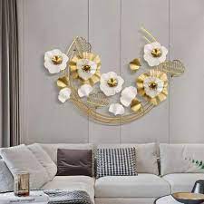 Luxury Metal Wall Decor Art With Gold
