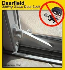 Deerfield Sliding Glass Door Deadbolt