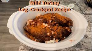 wild turkey legs crockpot recipe