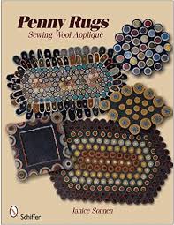 penny rugs sewing wool appliqué