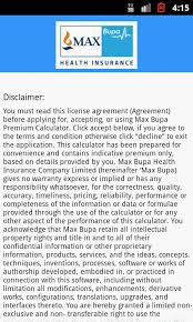 Max Bupa Premium Calculator 1 1 24 Apk Download Android