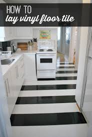 100+ cheapest vinyl find our lowest possible price! How To Lay Vinyl Black And White Flooring In Stripes The Sweetest Digs