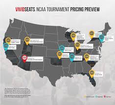 Vivid Seats Pricing Preview Ncaa Tournament Ticket Prices 2017
