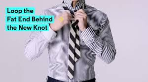 how to tie the perfect tie knot