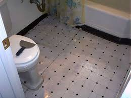 fixing the bathroom floor