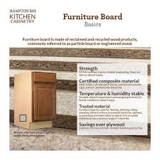 The new discount codes are constantly updated on couponxoo. Hampton Bay Hampton Assembled 36x18x24 In Above Refrigerator Deep Wall Bridge Kitchen Cabinet In Cognac Kw361824 Cog The Home Depot