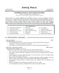 Pharmaceutical Sales Resume Example Medical Device Sales Rep Resume