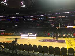 Staples Center Section 110 Clippers Lakers Rateyourseats Com