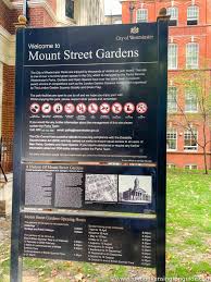 mount street gardens mayfair s quiet