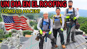 un dia trabajando en roofing como se