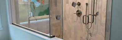 Custom French Door Shower Enclosure
