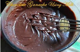 how to make chocolate ganache with milk