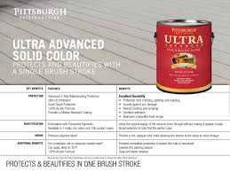 Ultra Advanced Exterior Stain Solid Color Pittsburgh
