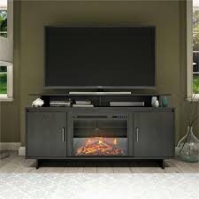 Ameriwood Home Merritt Avenue Electric Fireplace Tv Console Black