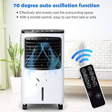 1 x air cooler, 2 x ice crystal box,1x remote control. Costway Evaporative Cooler 3 In 1 Portable Air Cooling Fan Humidifier With 3 Wind Modes 3 Speeds 7 5h Timer With Remote Electric Air Cooler Built In Handle 4 Wheels And 2 Ice Box Pricepulse