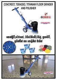anium floor polisher grinder machine