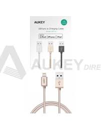 Aukey Cb D16 Apple Mfi Lightning Cable Usb Gold