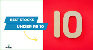 top 10 best stocks below rs 10 to today