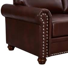 Leather Living Room Storage Sofa Set