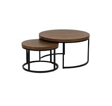 Round Marble Nesting Coffee Tables